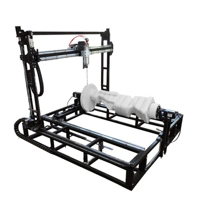 Фрезерный ЧПУ станок Grizli Promaster для обработки пенопласта с поворотной осью