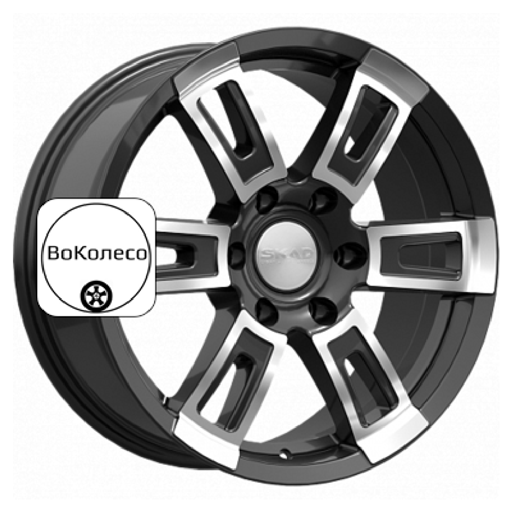 8x18/6x139,7 ET25 D106,2 Тор (КЛ252) Алмаз СКАД