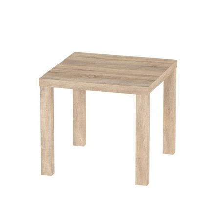 Журнальный столик ЭНКЕЛЬ 50, 50*50*45 см, дуб беленый