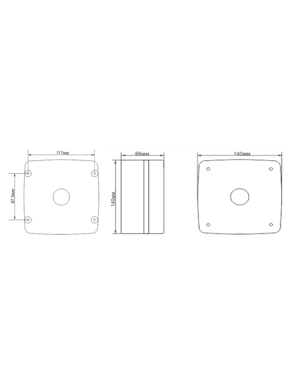 Коробка монтажная TSi-JB03