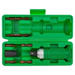 Отвертка ударная с набором бит и адаптером 8пр. RockFORCE RF-5064S