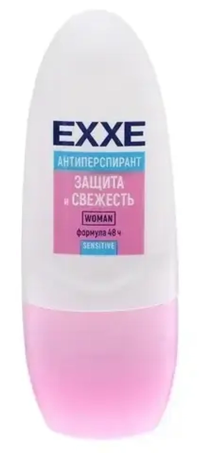 Дезодорант антиперспирант спрей EXXE Sensitive «Защита и свежесть» 50мл ролик