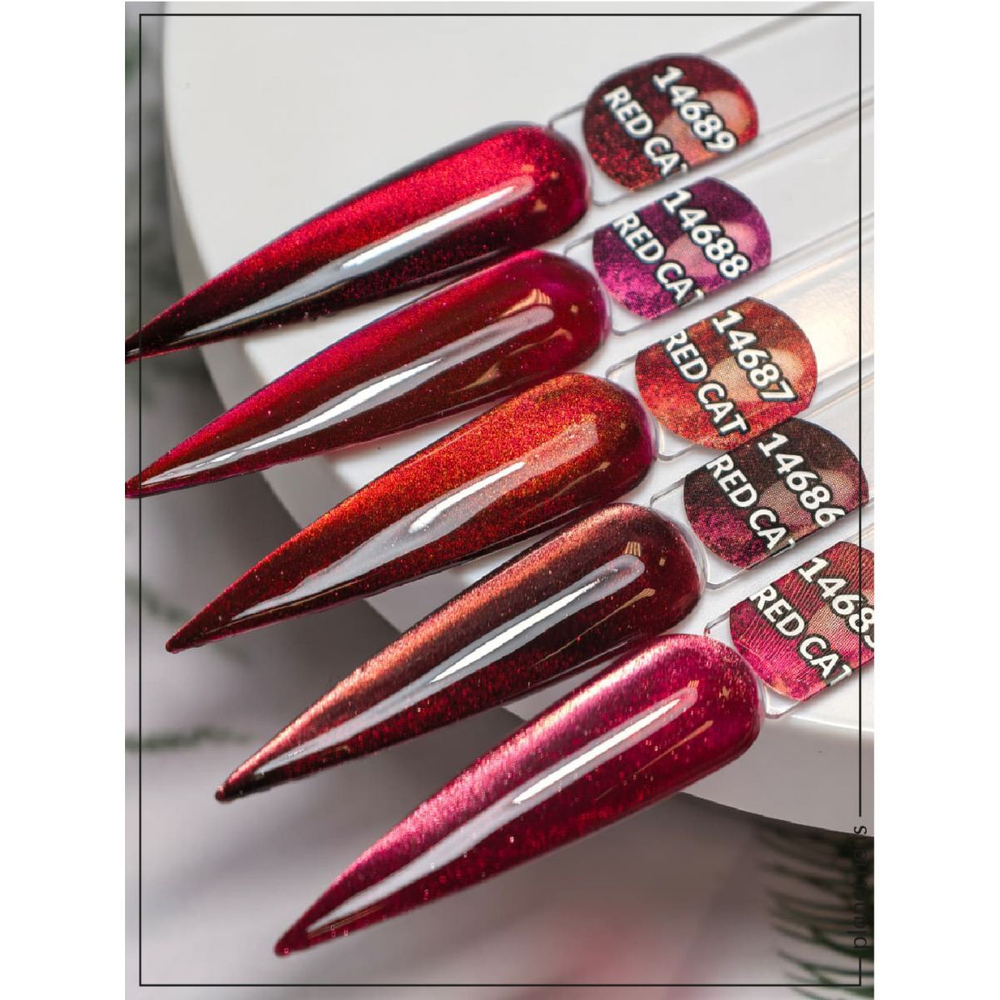 Гель-лак Planet Nails, "Red Cat" - 14689, 8мл