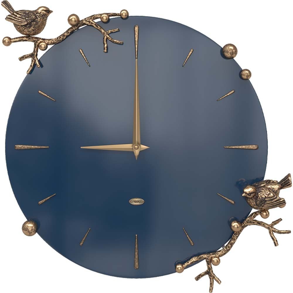 Часы настенные Терра Колор Королевский синий Амбер