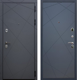 Входная металлическая дверь RеX (РЕКС) 13 Титан 291 / Лучи ФЛ-291 Силк титан
