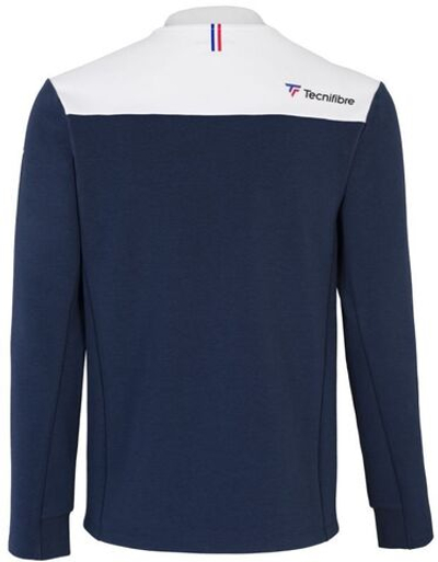 Мужская кофта теннисная Tecnifibre Warm Up Jacket - marine