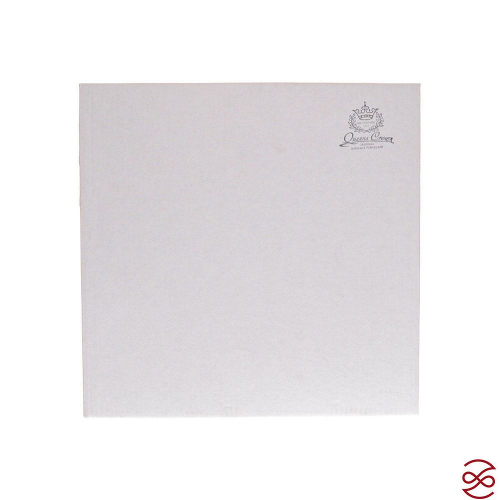 Набор глубоких тарелок Queen's Crown Aristokrat Лист бежевый 23 см (6 шт)