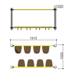 Спортивный комплекс Romana 204.32.00