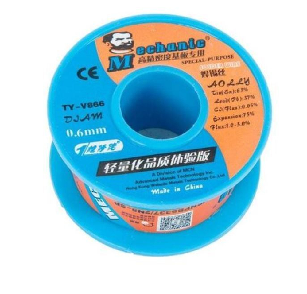 Припой Mechanic TY-V866 0.6мм 40гр