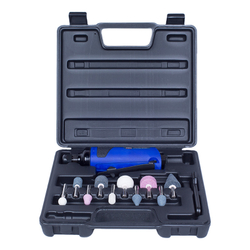 MACTAK (610-13C) Пневматическая бормашина (шарошка) 3 - 6 мм, 20000 об/мин, с набором принадлежностей, 13 предметов