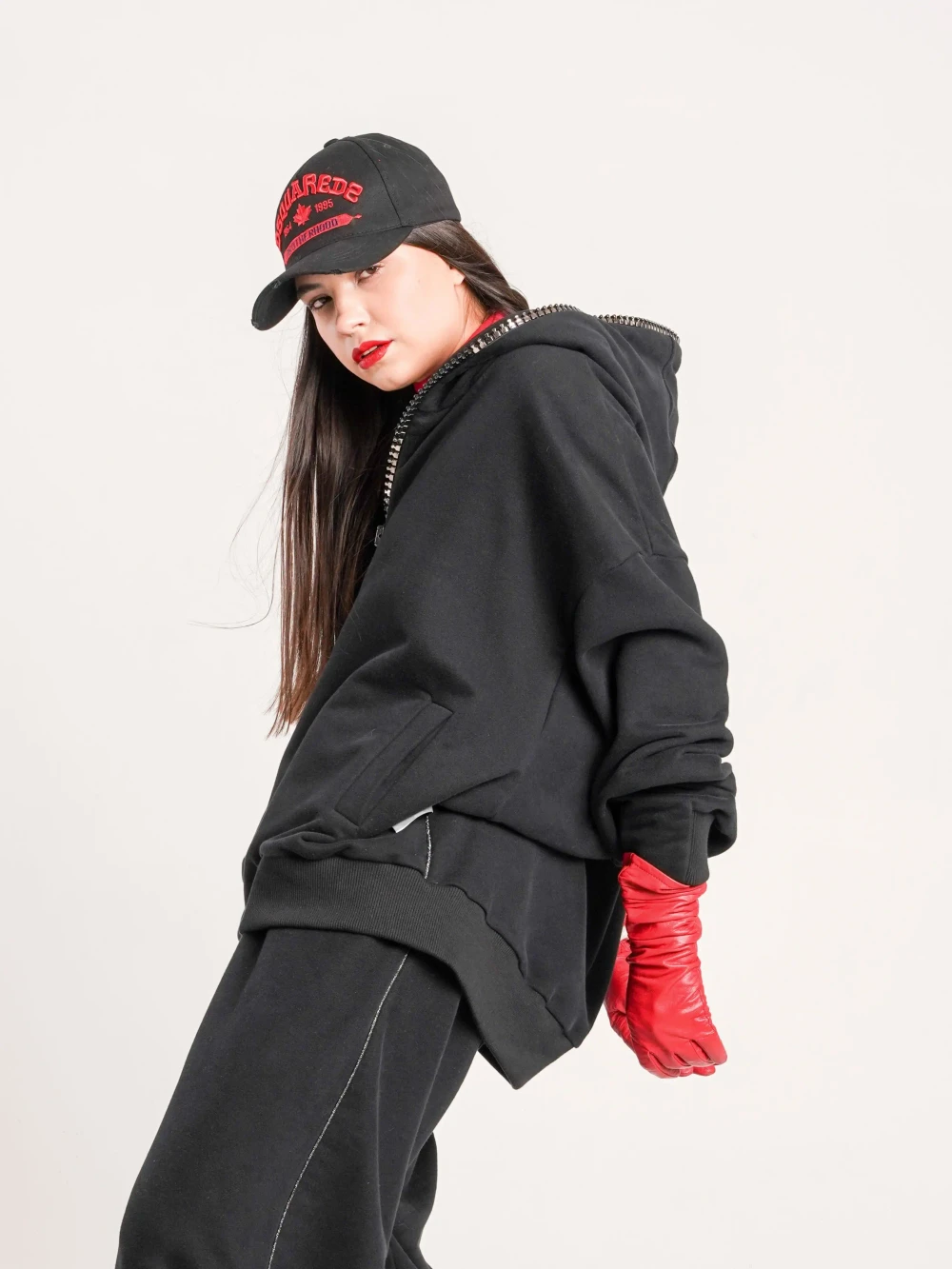 Худи ВЕСТ Спорт Шик Черный