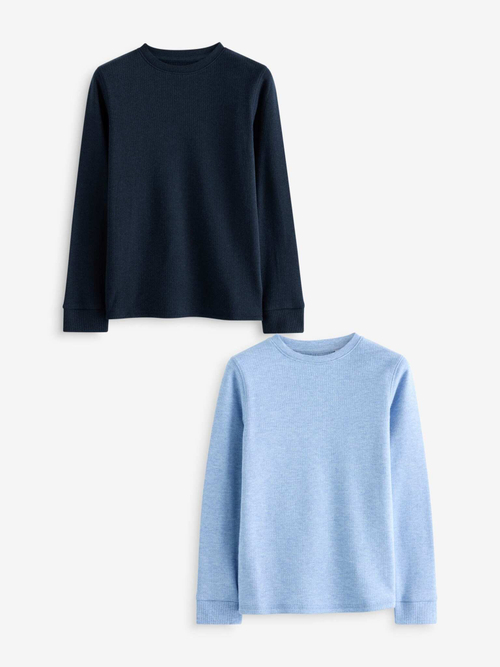 Лонгслив для мальчика Next Q55-697, 2 шт., Синий, Голубой