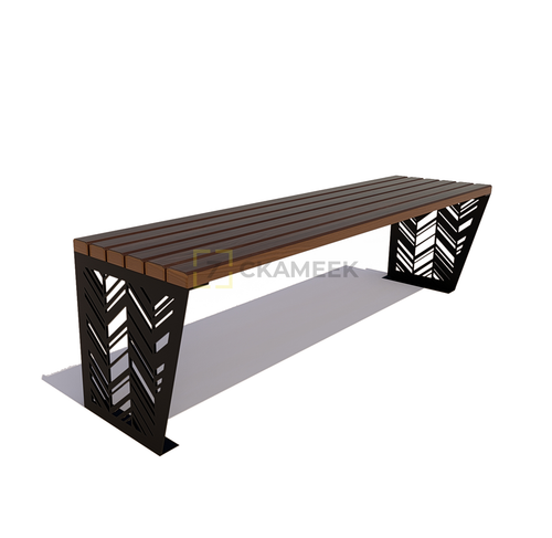 Скамейка садовая «Гарнизон» (банкетка 1,5 м лиственница,40х60)