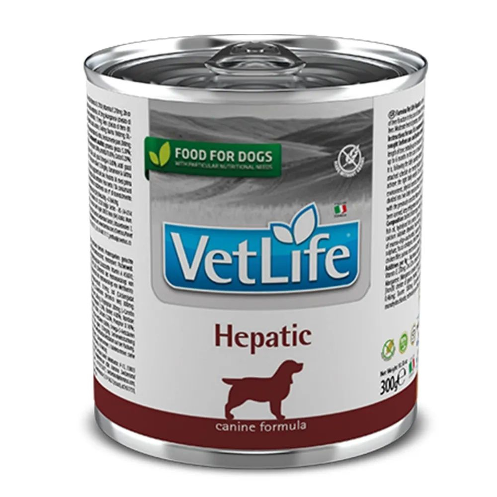 FARMINA VET LIFE Консервы для собак гепатик при заболеваниях печени паштет 0,3 кг