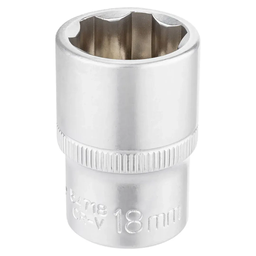 Головка 18мм (сорв.гр), 1/2'' Forsage F-54718