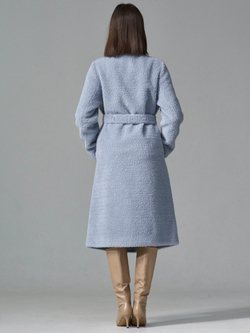 Шуба женская чебурашка тедди эко, SilverFox (арт. S2220-000)