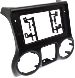 Магнитола для Jeep Wrangler 3 2010-2014 - Teyes LUX ONE ROUND монитор 12.3" 2K QLED на Android 10, CarPlay, 4G SIM-слот