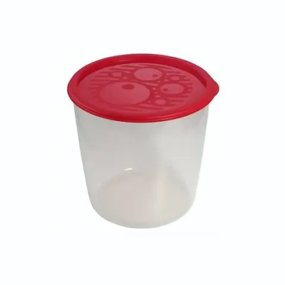 Контейнер пластиковый пищевой №5, 4,7л круглый высокий многофункциональный С263