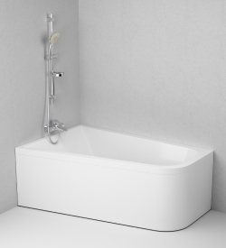 Акриловая ванна AM.PM Spirit (АМ.ПМ Спирит) 160x100 L, W72A-160L100W-A2