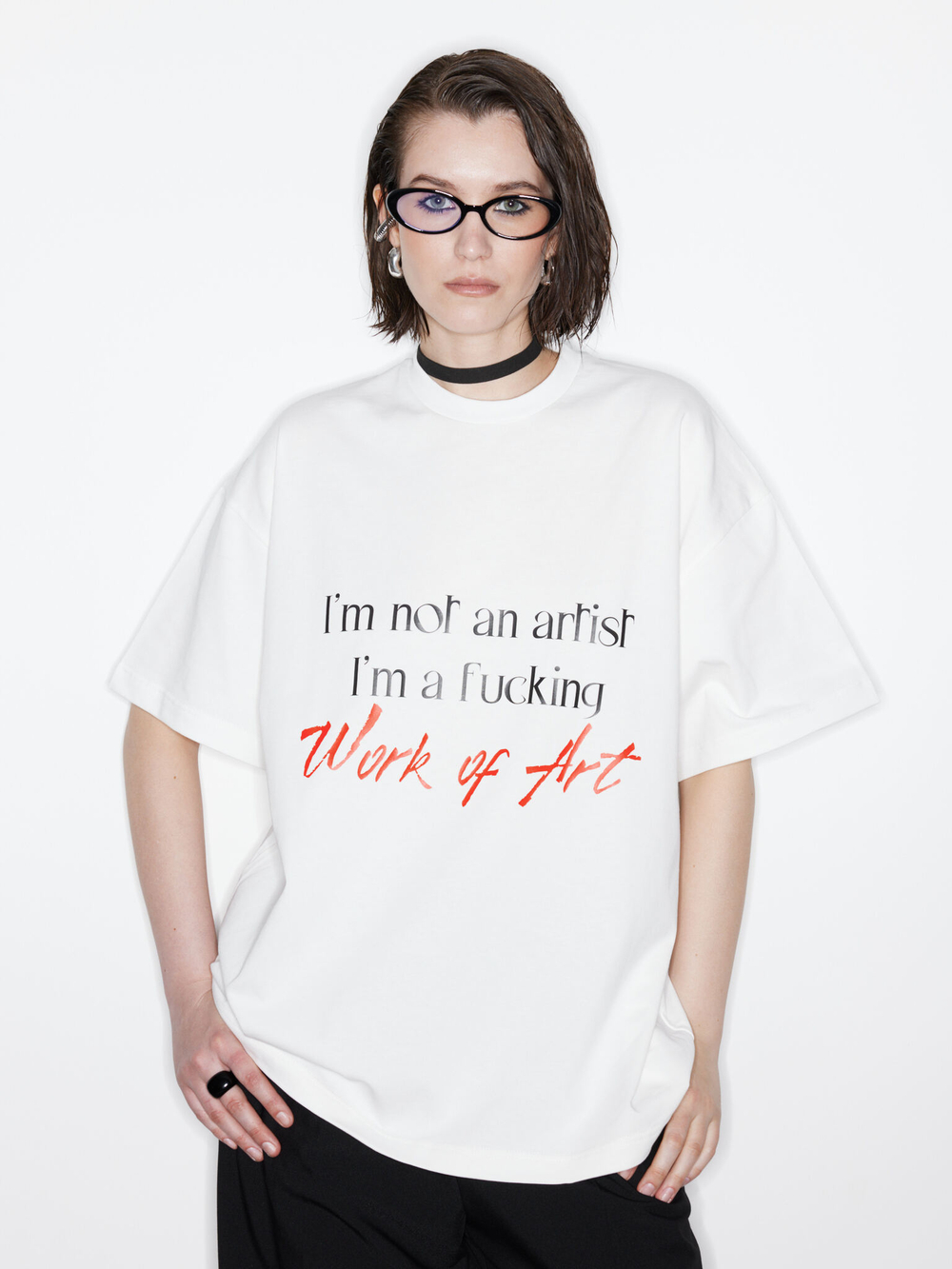 Футболка WORK OF ART, молочная