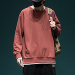 Толстовка универсальная в Японском стиле из двух частей на осень с круглым вырезом