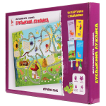 Игра-ходилка с карточками "Букашкина лужайка" в коробка (Ракета)