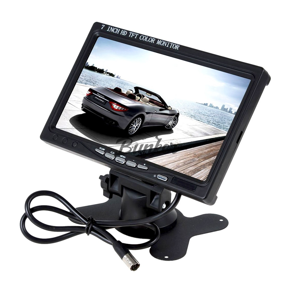 Авто монитор 7 дюймов 2DIN - K352, (компл.)