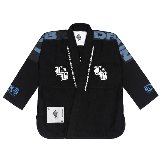 Кимоно Level x Black Drain Black