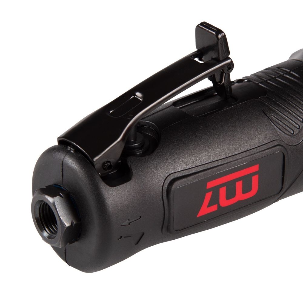 MIGHTY SEVEN (QB-7215M) Пневматическая угловая шлифовальная машина (УШМ) 125 мм, 11000 об/мин, с рычажным выключателем