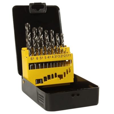 Набор сверл ГРАНИТ по металлу HSS-G из 19 штук