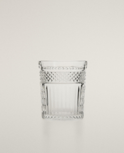 Zara Home стакан из стекла, цвет прозрачный, 10.6 см