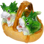Фигурка «Корзинка с Драконами» 13*10*12 см, микс