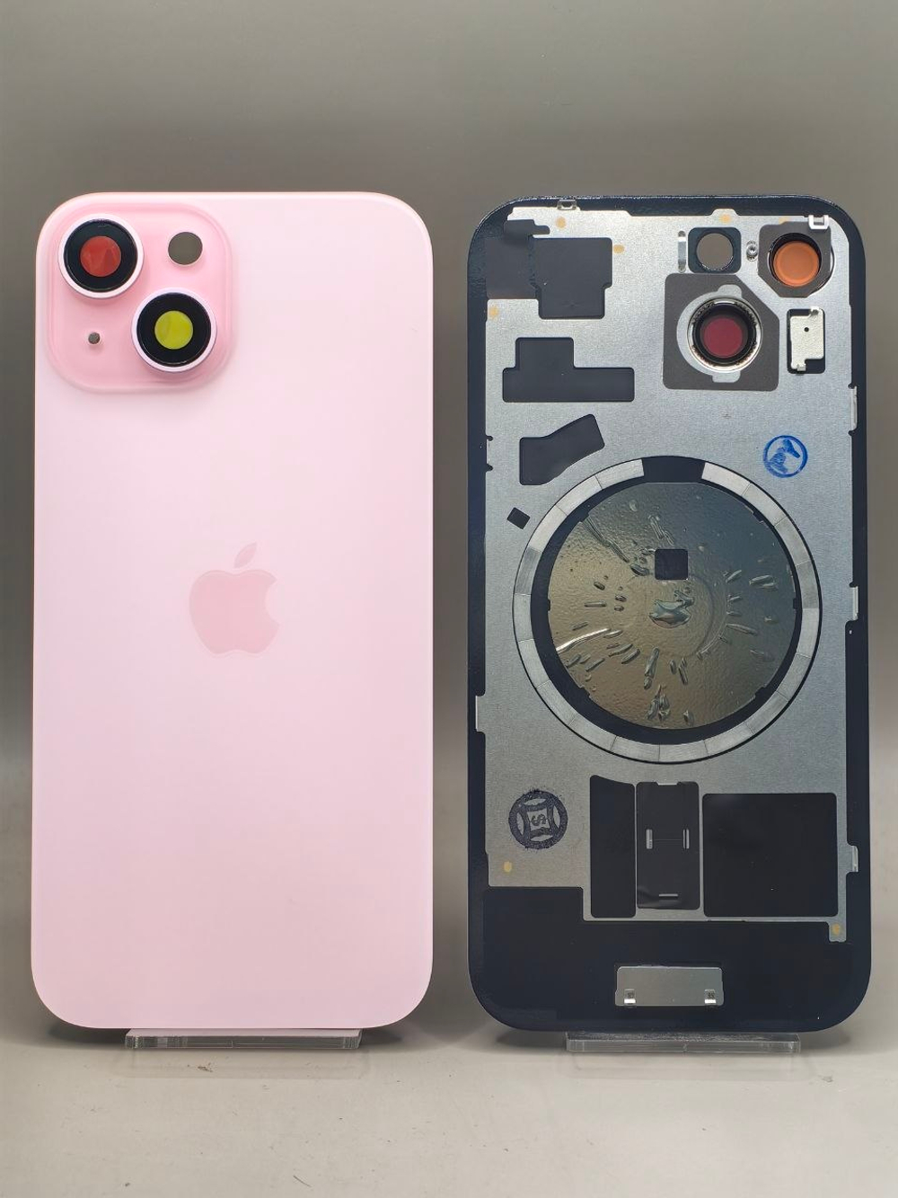 Крышка iPhone 15 Pink/ Розовая ориг