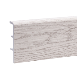 Плинтус дюрополимерный Rico Concept Ясень арктик 80х20х2200 мм