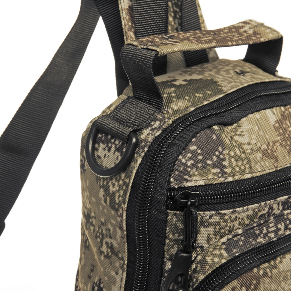 Сумка мужская через плечо «Viking», 4 кармана, цвет хаки-бежевый, 27*16*6,5см