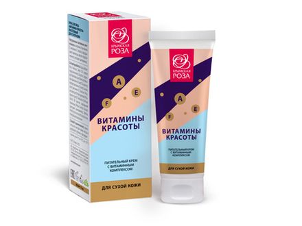 Крем для лица "Витамины красоты" питательный для сухой кожи