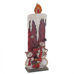 GAEM Изделие декоративное с LED-подсветкой "Свеча", L16,5 W8 H49 см, (2хАА, не прилаг.)