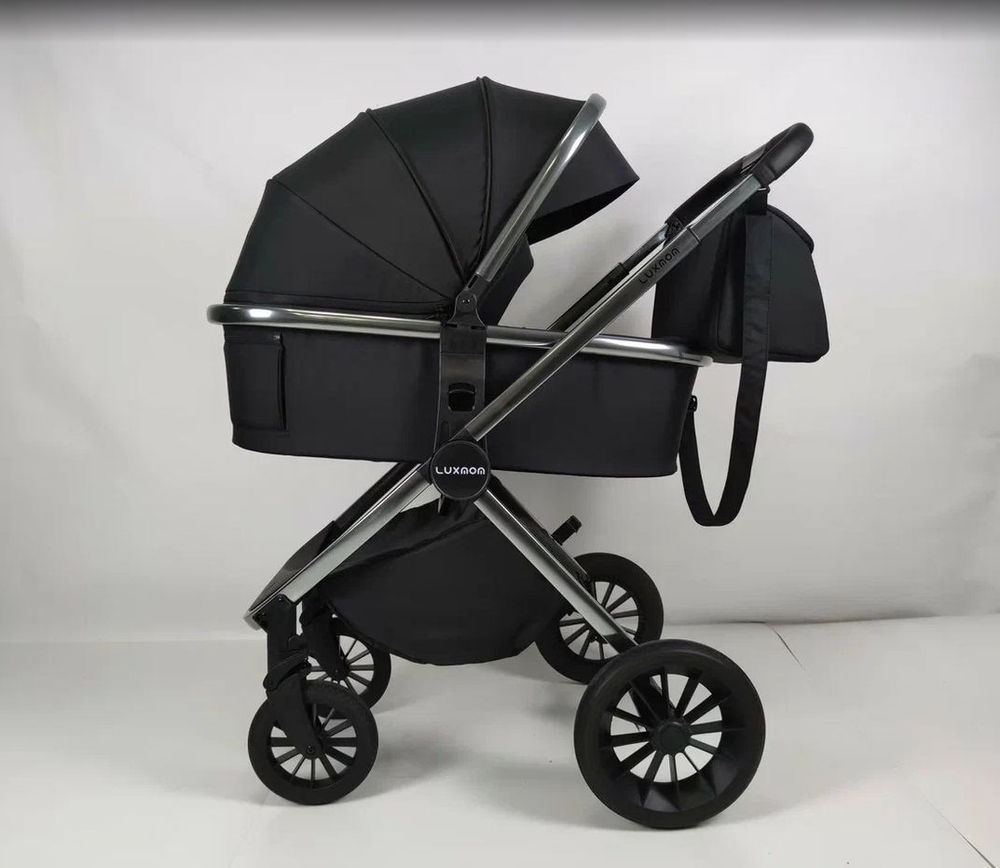 Детская модульная 2в1 коляска Luxmom 750, / выдвижная ручка /цвета