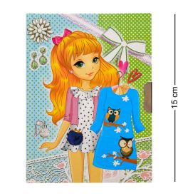 NB-14/4 Блокнот с ручкой «Гламур»