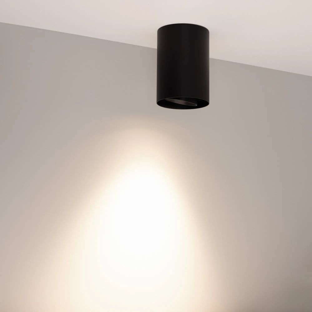 Светильник SP-FOCUS-R86-10W Day4000 (BK, 50 deg, 230V) (Arlight, IP54 Металл, 5 лет) 054872