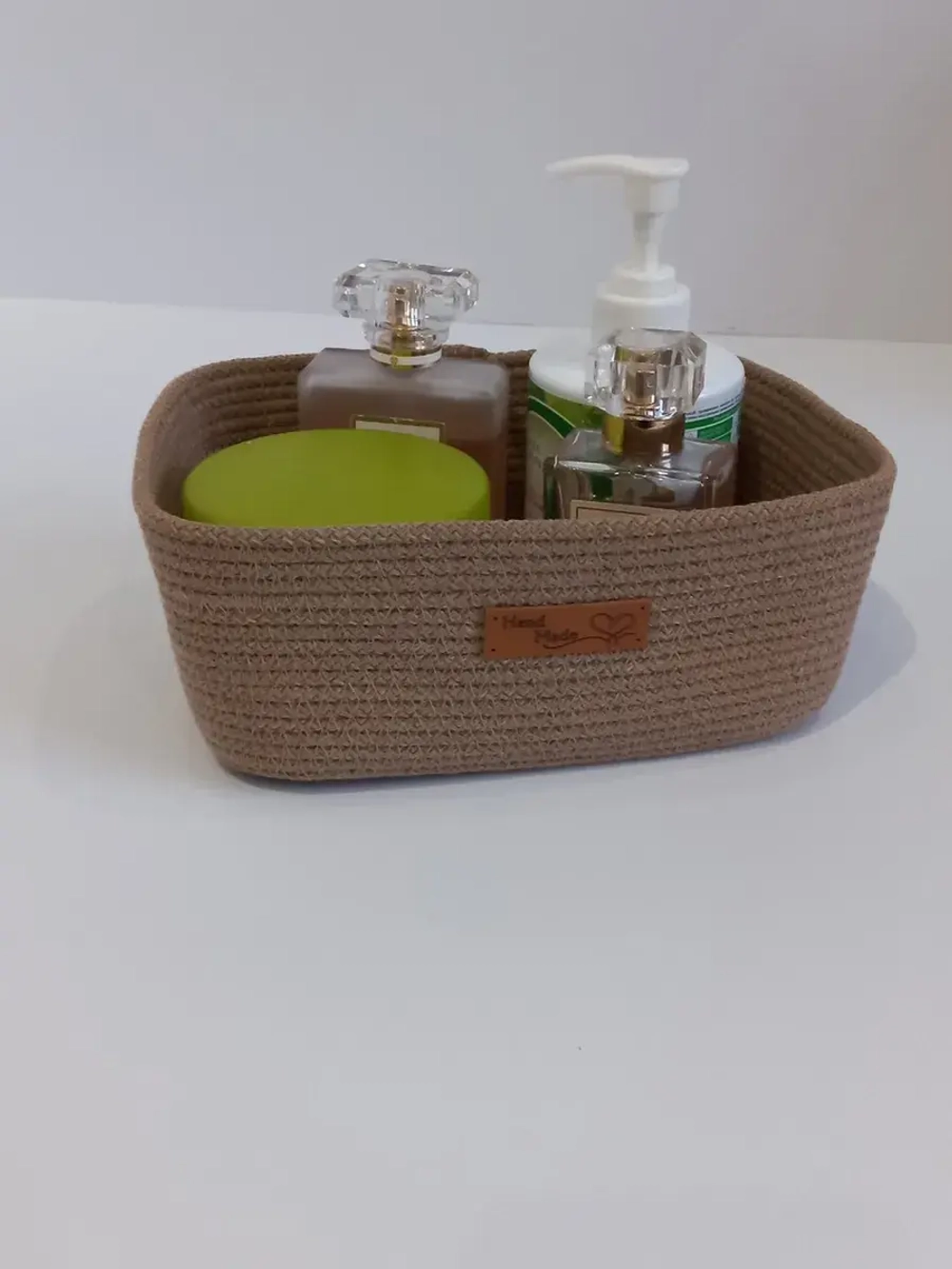 Плетеная корзина для хранения