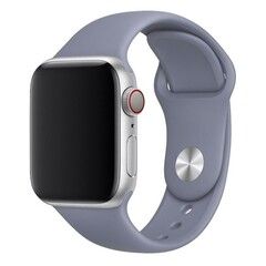 Силиконовый ремешок Sport Band 38 мм / 40 мм / 41 мм для Apple Watch (Серый)
