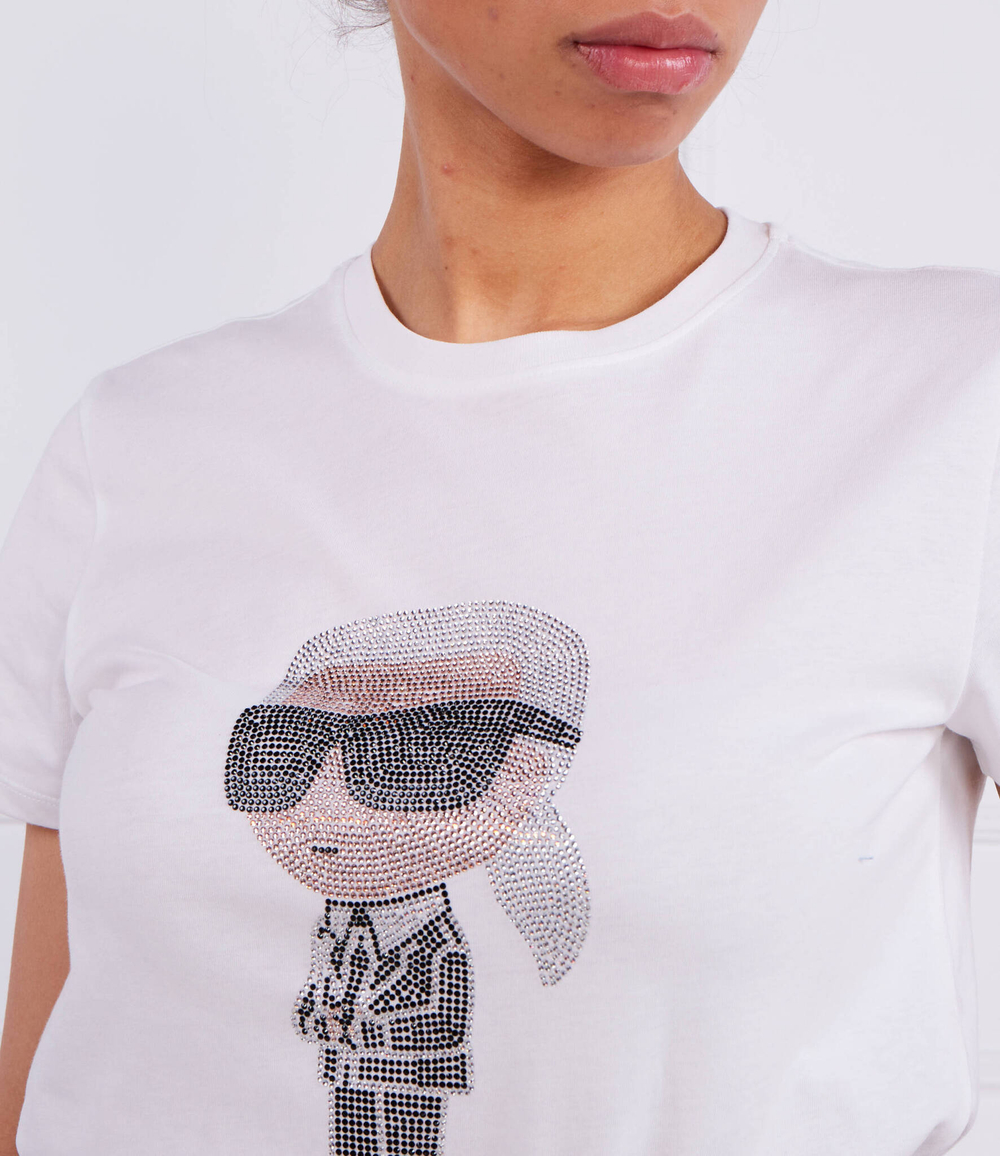 Футболка ikonik 2.0 Karl Lagerfeld - белый(230W1770)