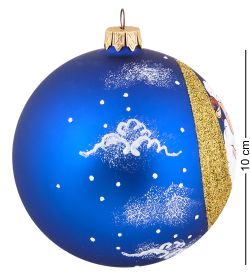 Элита НФШ-1456/2 Ел.украшение Шар «Барашек на месяце» 100 мм