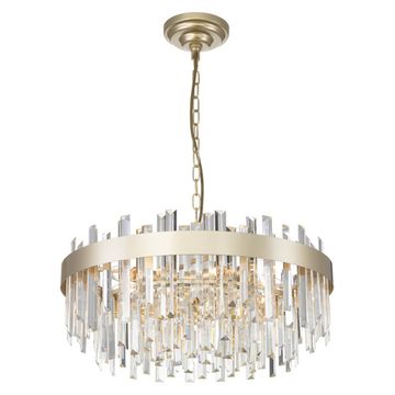 Подвесная люстра 8*E14 CL301282 шампань Лаура Citilux