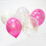 Латексный шар «С днем рождения. Бабочки», 36 см