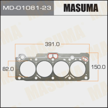 Прокладка ГБЦ Masuma MD-01081-23 (11115-16130/50)