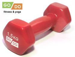 Гантель в виниловой оболочке GO DO