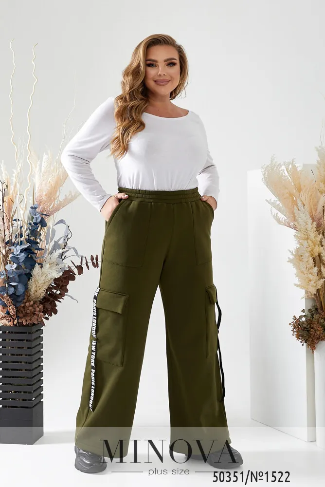 Брюки 1522-Хаки Minova