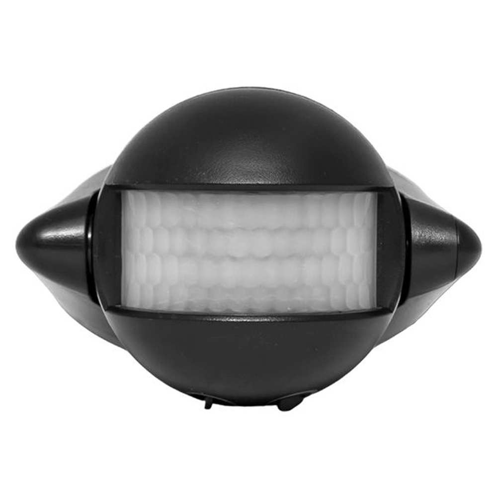 ИК датчик движения наст. 1200Вт 180гр. до 12м IP44 MS-39b черный EKF PROxima